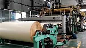 Plain Brown Kraft Paper Production