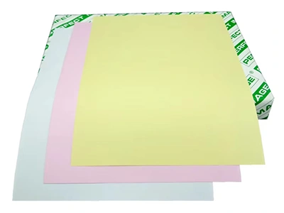 Carbonless copy paper