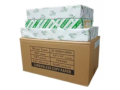Carbonless copy paper